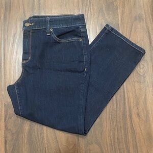 St. John's Bay Dark Wash Denim Straight Leg Jeans